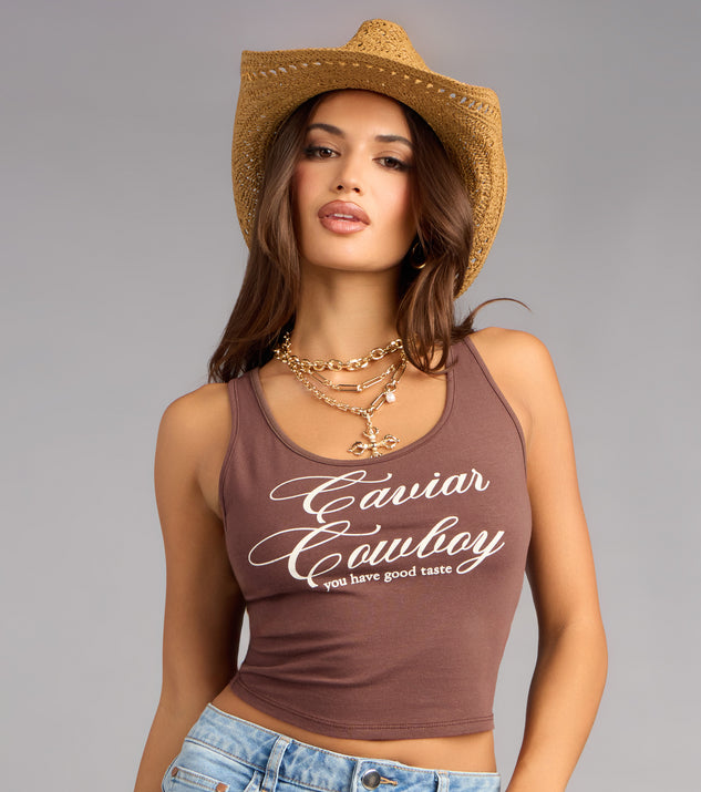 Windsor Caviar Cowboy Graphic Tank Top - Image 3
