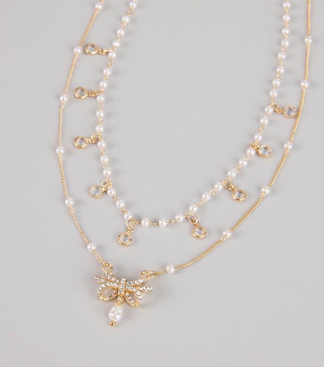 Windsor Charmed in Pearls Layered Necklace - Image 3