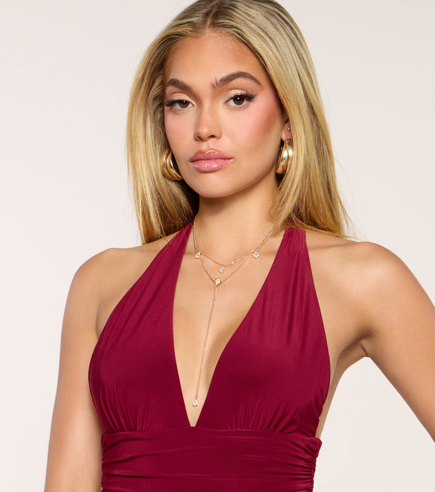 Windsor Charmed To Layer Rhinestone Necklace - Image 2