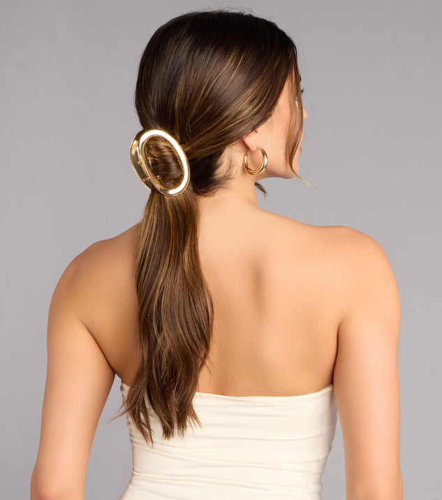 Windsor Chic Circle Grip Claw Hair Clip - Image 2