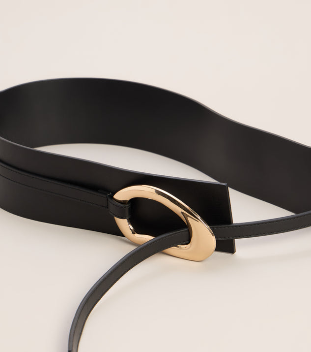 Windsor Chic Definition Double-Strap Faux Leather Belt - Image 2