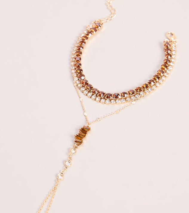 Windsor Chic Upgrade Stone Hand Chain - Image 2