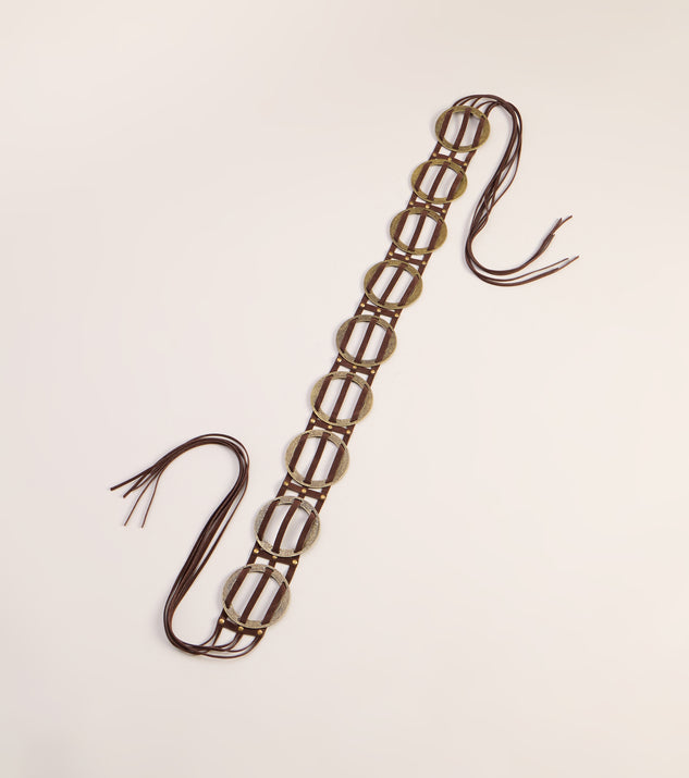Windsor Circle String Fringe Belt - Image 2