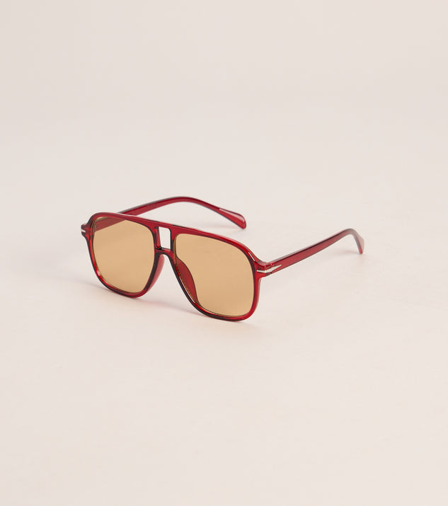 Windsor City Escape Aviator Sunglasses - Image 2