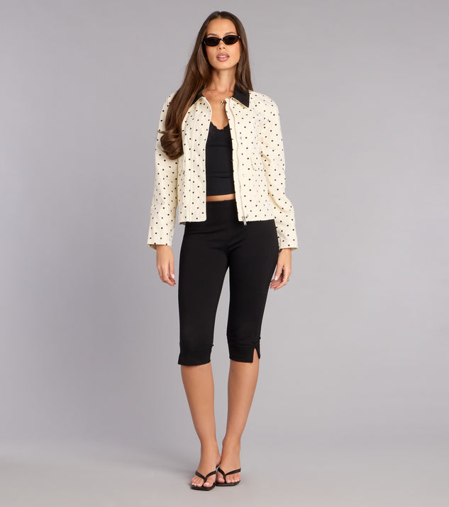 Windsor City Stroll Polka Dot Barn Jacket - Image 3