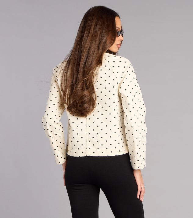 Windsor City Stroll Polka Dot Barn Jacket - Image 2