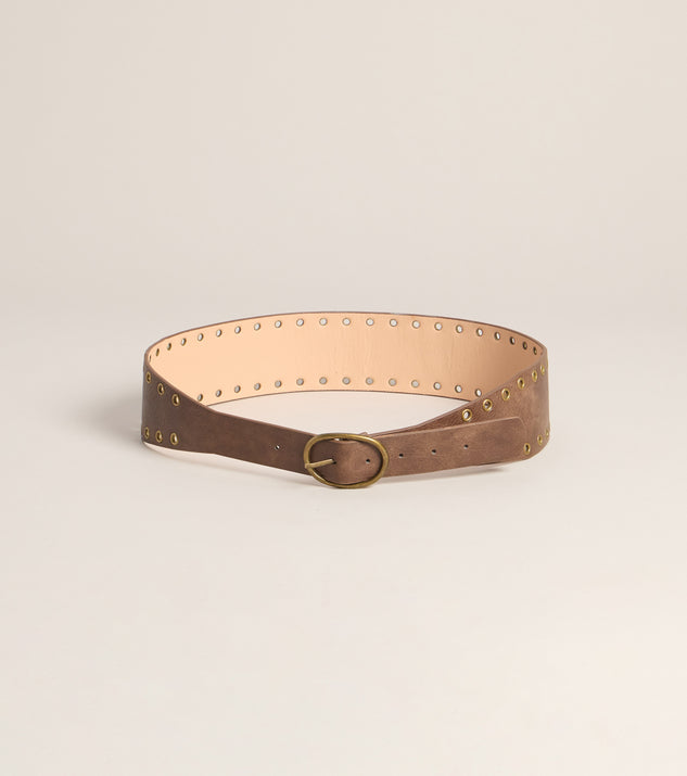 Windsor Coffee Run Rebel Eyelet Belt - Image 3