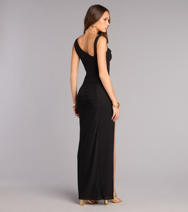 Windsor Colleen Mesh Column Formal Dress - Image 2