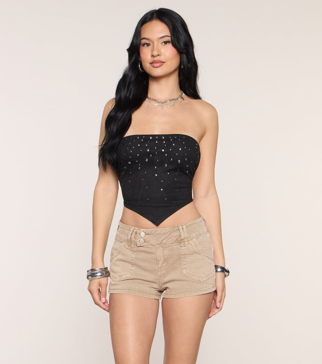 Windsor Cool Confidence Denim Hot Shorts - Image 2