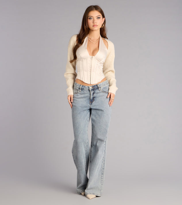 Windsor Cozy Chic Lurex Bolero Shrug - Image 3