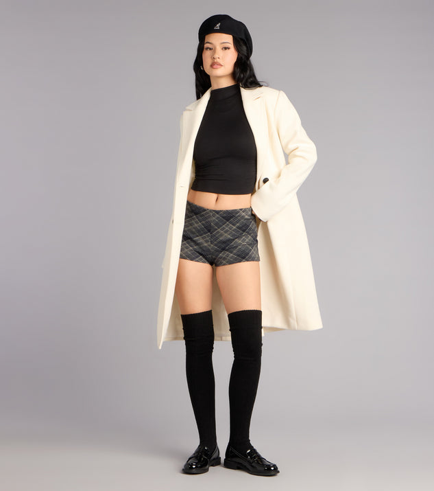 Windsor Cozy Sculpt Mock Neck Crop Top - Image 3