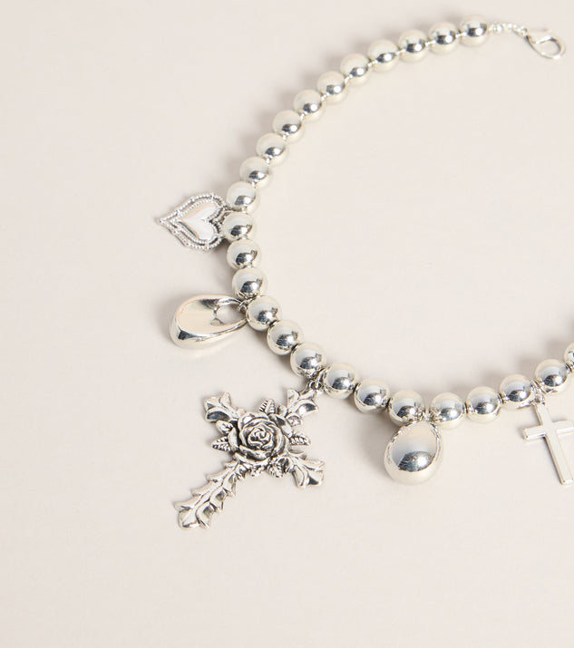 Windsor Cross My Heart Charm Necklace - Image 2