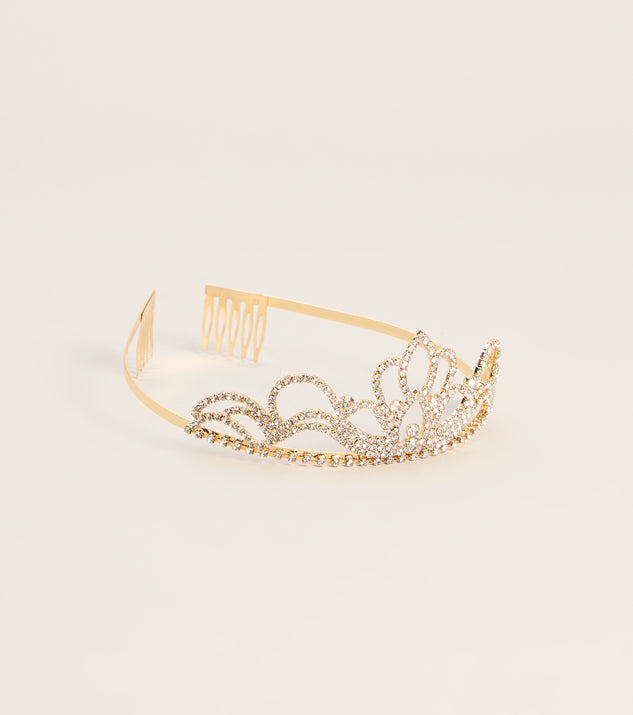 Windsor Crowned For The Night Rhinestone Tiara - Image 2