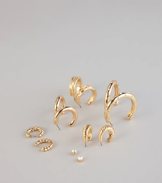 Windsor Daily Rotation Six-Piece Earring Set - Image 3