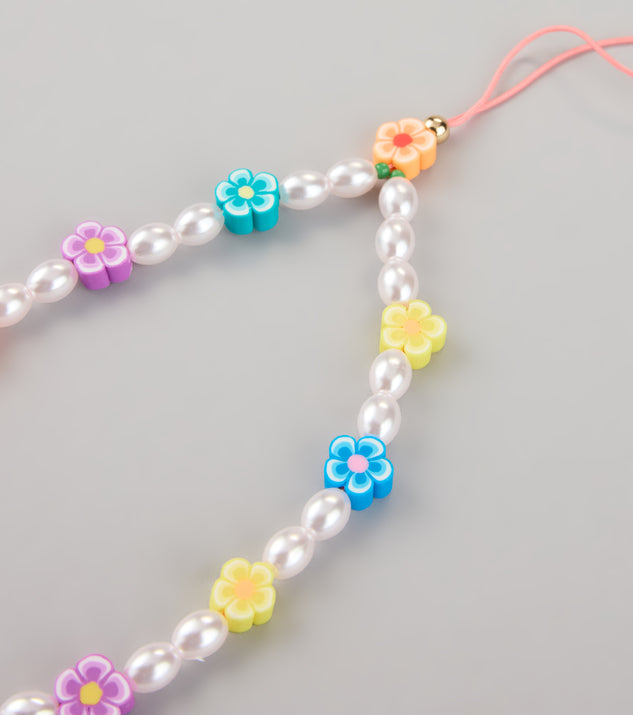 Windsor Daisy Dreams Pearl Wristlet Keychain - Image 3