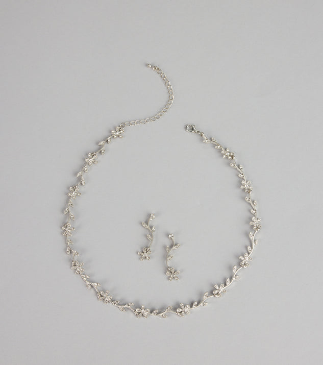 Windsor Daisy Glow Crystal Jewelry Set - Image 3