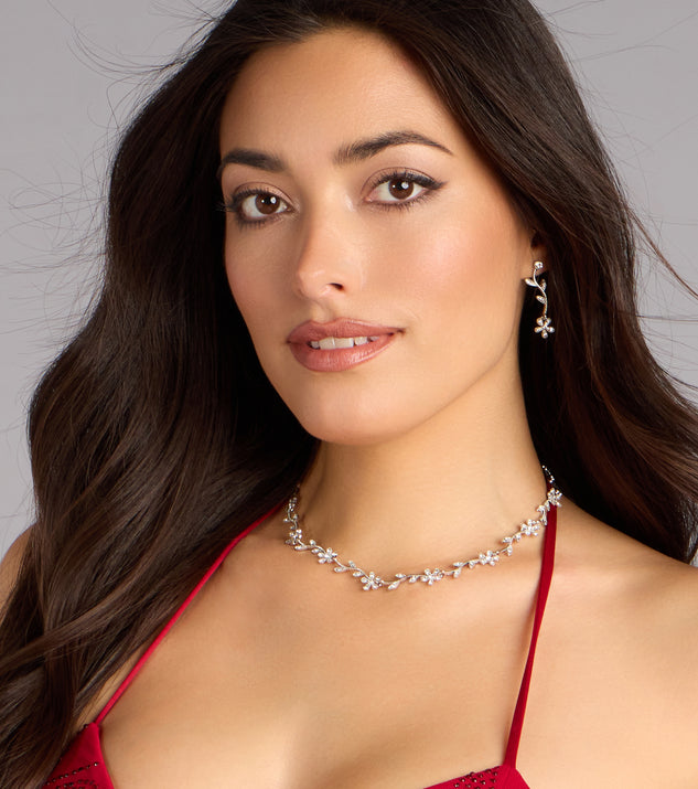 Windsor Daisy Glow Crystal Jewelry Set - Image 2