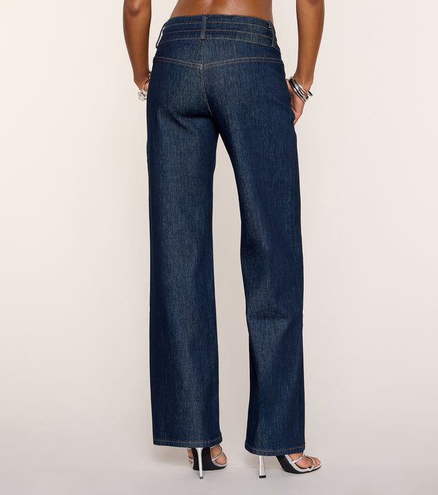 Windsor Denim Outline Mid Rise Wide-Leg Jeans - Image 3