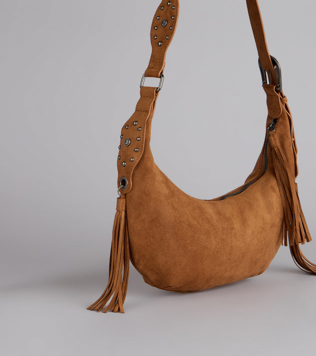 Windsor Desert After Dark Fringe Shoulder Bag - Image 3