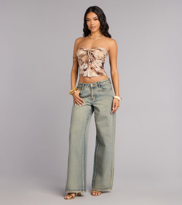 Windsor Desert Daydream Mesh Tube Top - Image 3