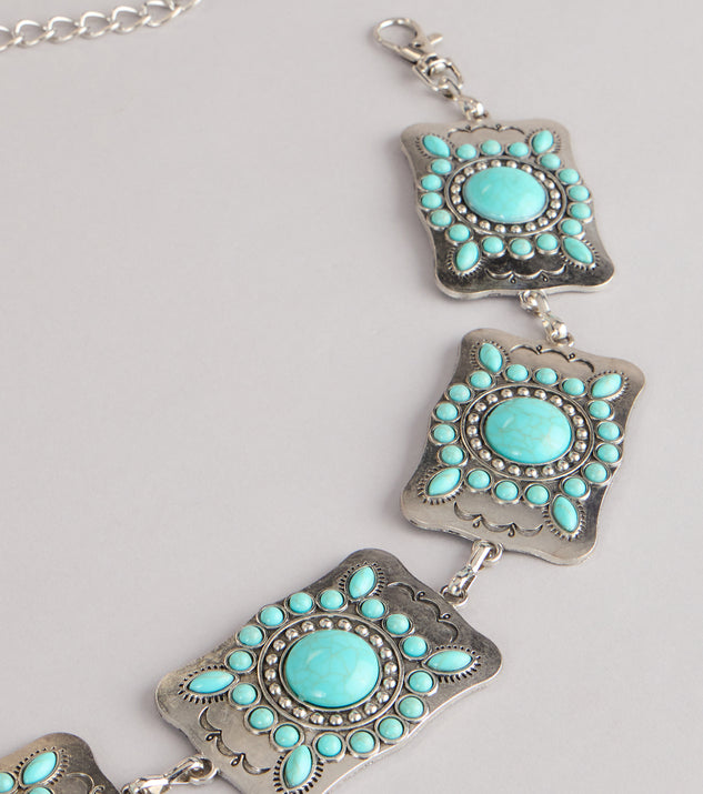Windsor Desert Glow Concho Chain Belt - Image 3