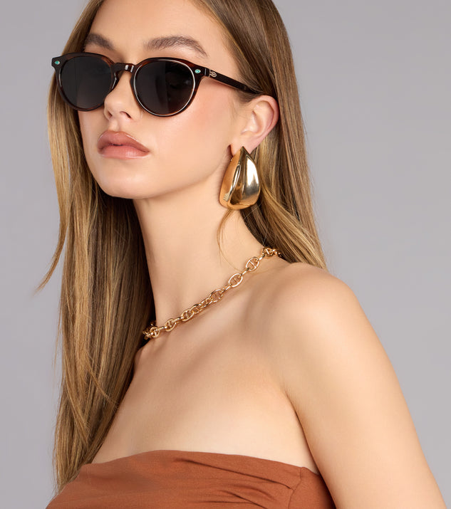 Windsor DIFF Sequoia Round Sunglasses - Image 2