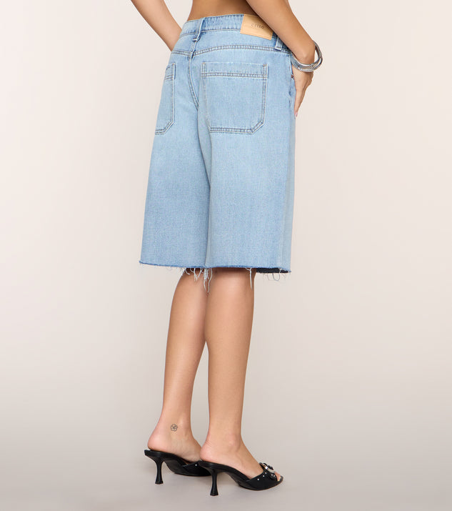 Windsor Downtown Cool Denim Jorts - Image 3