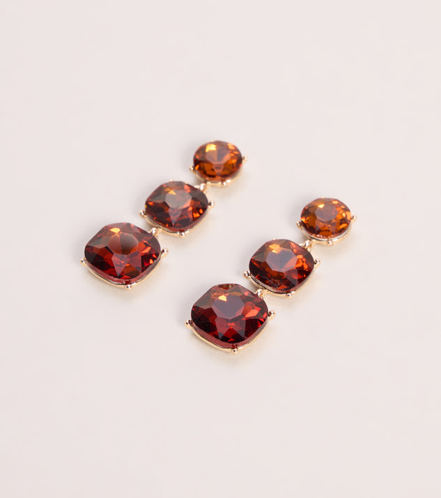 Windsor Dressed to Impress Stone Drop Earrings - Image 3