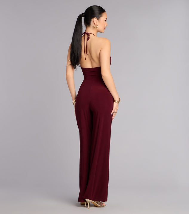 Windsor Dressy Plans Cutout Jumpsuit - Image 2