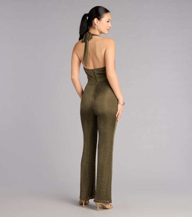 Windsor Effortless Drama Halter Jumpsuit - Image 2