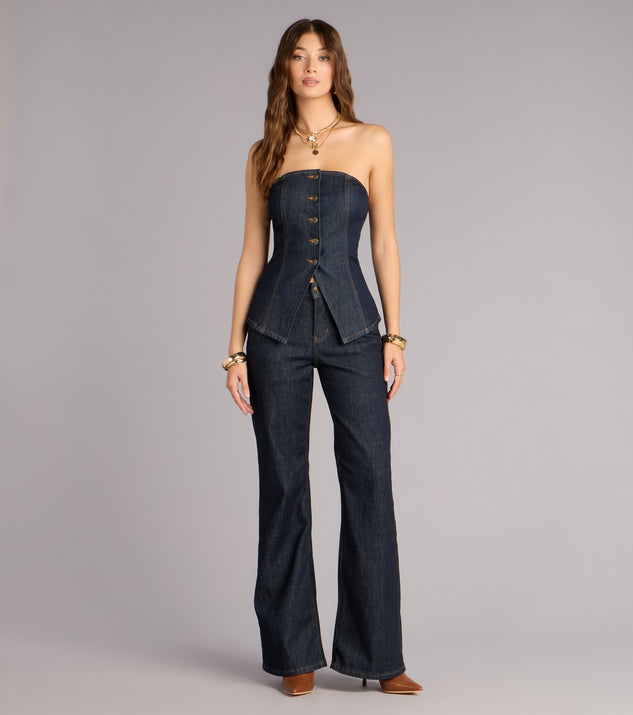 Windsor Effortlessly Dialed In Denim Flare Jeans - Image 2