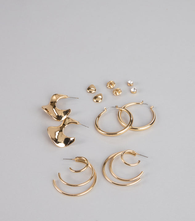 Windsor Everyday Glow Six-Pack Earrings Set - Image 3
