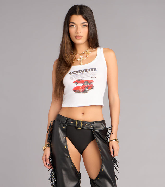 Windsor Fast Lane Babe Graphic Tank Top - Image 2