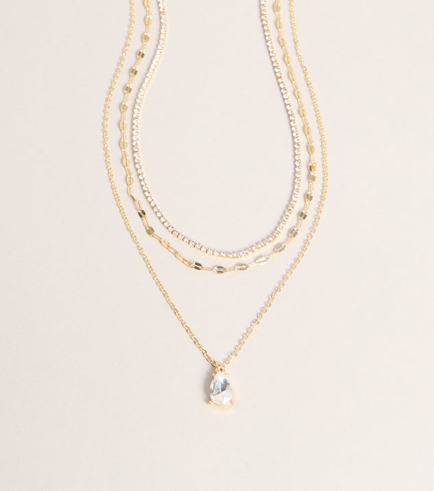 Windsor First Class Sparkle Rhinestone Necklace - Image 3
