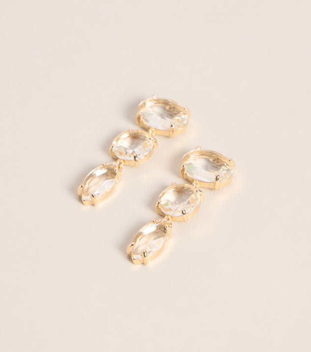 Windsor First Toast Linear Earrings - Image 3