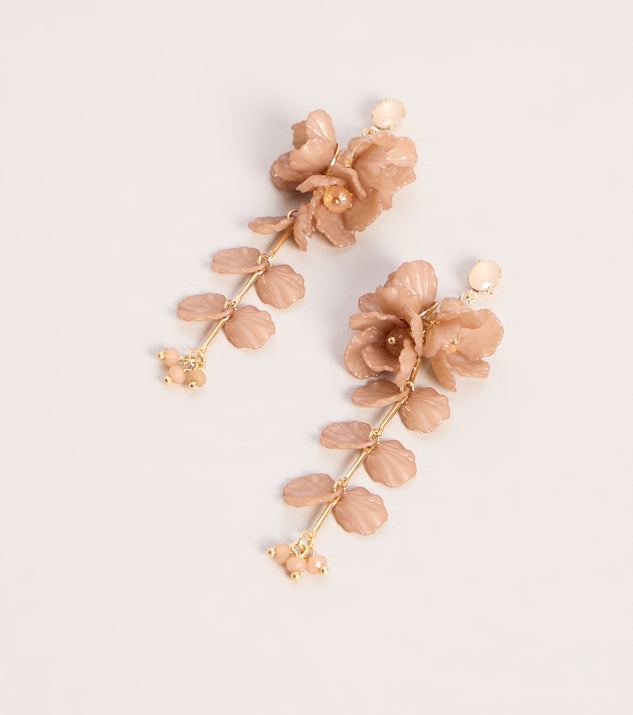 Windsor Floral Affair Drop Earrings - Image 2