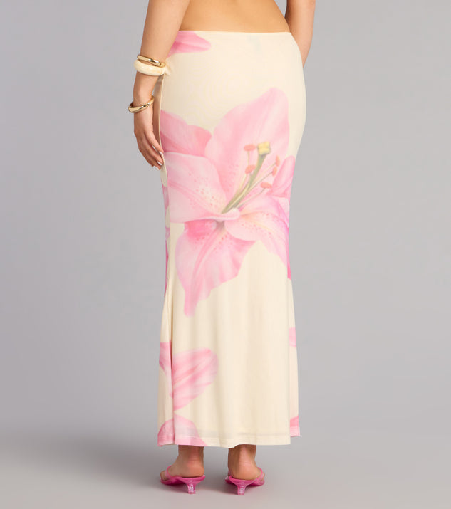Windsor Floral Confidence Maxi Skirt - Image 3