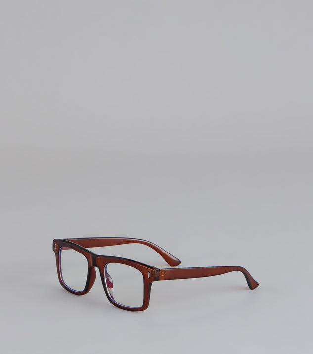 Windsor Focus Mode Square Blue Light Glasses - Image 3