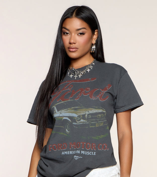 Windsor Ford Motor American Muscle Graphic Tee - Image 3