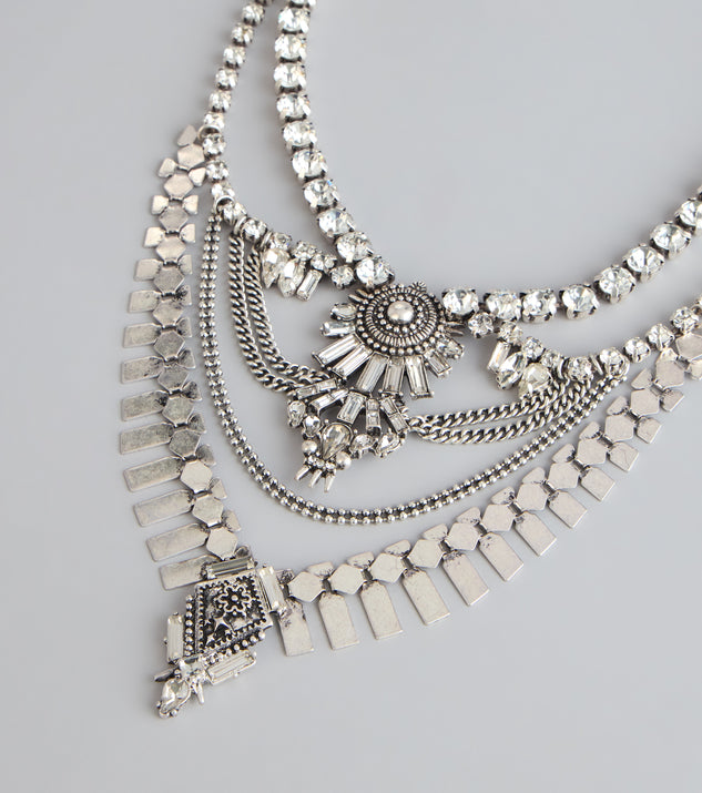 Windsor Free Spirit Stunner Layered Statement Necklace - Image 3