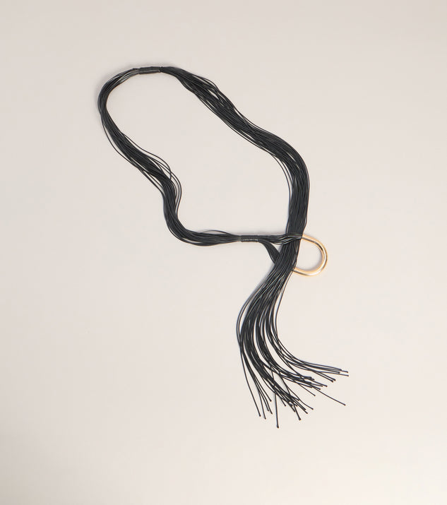 Windsor Front Row Tassel Belt - Image 3