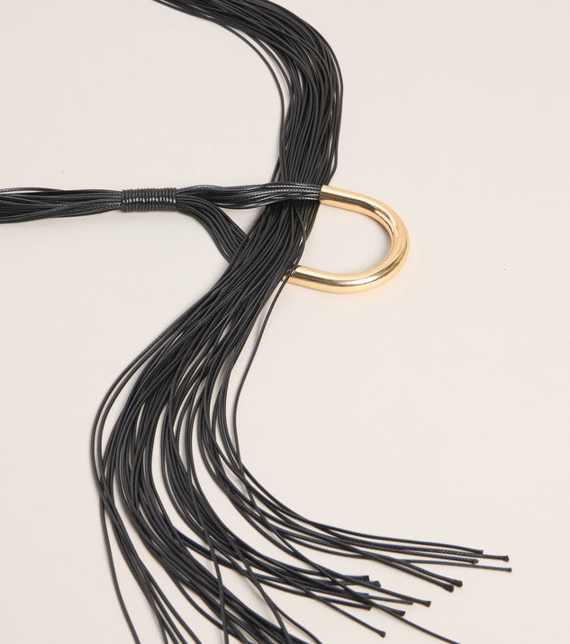 Windsor Front Row Tassel Belt - Image 2