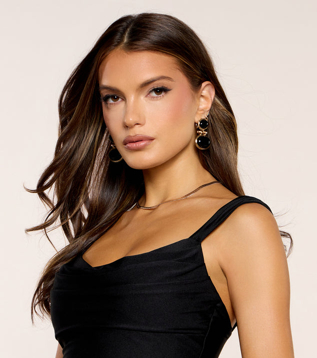 Windsor Gallery Date Statement Earrings - Image 2