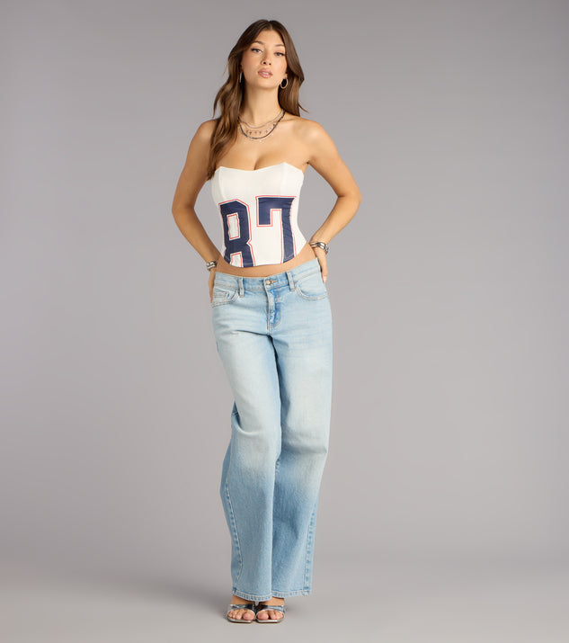 Windsor Game On Jersey 87 Corset Top - Image 3