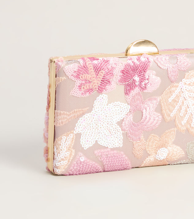 Windsor Garden Party Glam Floral Clutch - Image 3