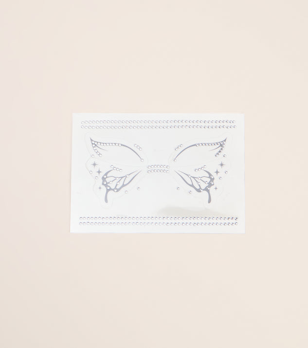 Windsor Glam Flutter Butterfly Wing Face Gems - Image 2