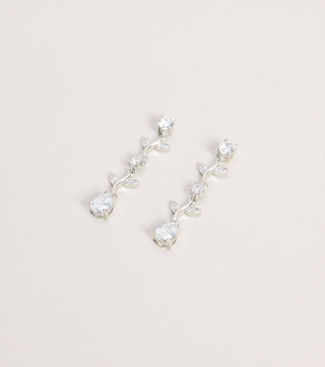 Windsor Gleam Theory Cubic Zirconia Earrings - Image 3