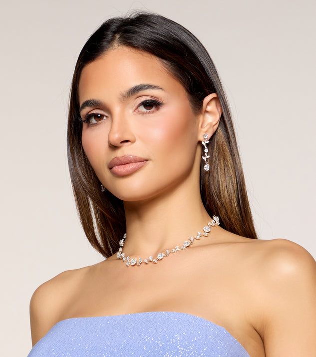 Windsor Gleam Theory Cubic Zirconia Earrings - Image 2