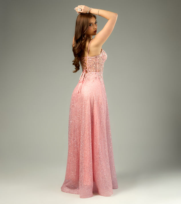 Windsor Gloria Lace-Up Corset A-Line Ball Gown - Image 2