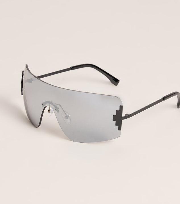 Windsor Hard To Miss Shield Sunglasses - Image 3